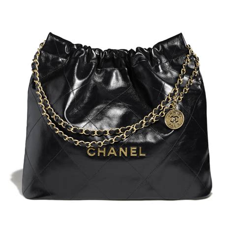 chanel 22 bag black on black|chanel denim bag 2022.